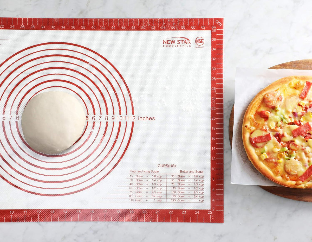 New Star Foodservice Silicone Pastry Mat, 16 x 26 Inch