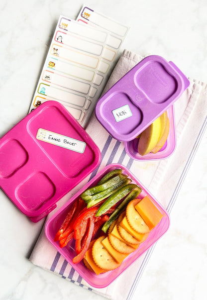 Removeable, Write-On Food Labels, Waterproof, Multipurpose, Freezer Safe, Self-Laminating Label, Dishwasher-Safe for Home Organization and Kitchen Labels (All-Purpose White), Made in The USA