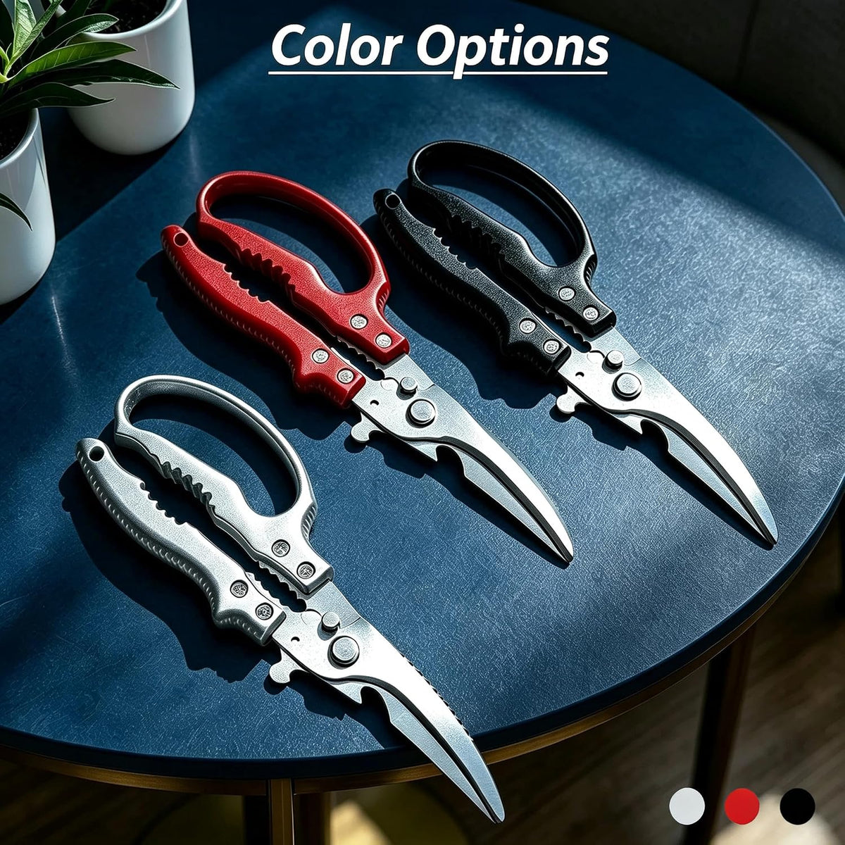 Heavy Duty Poultry Shears, Multi-functional Kitchen Scissors