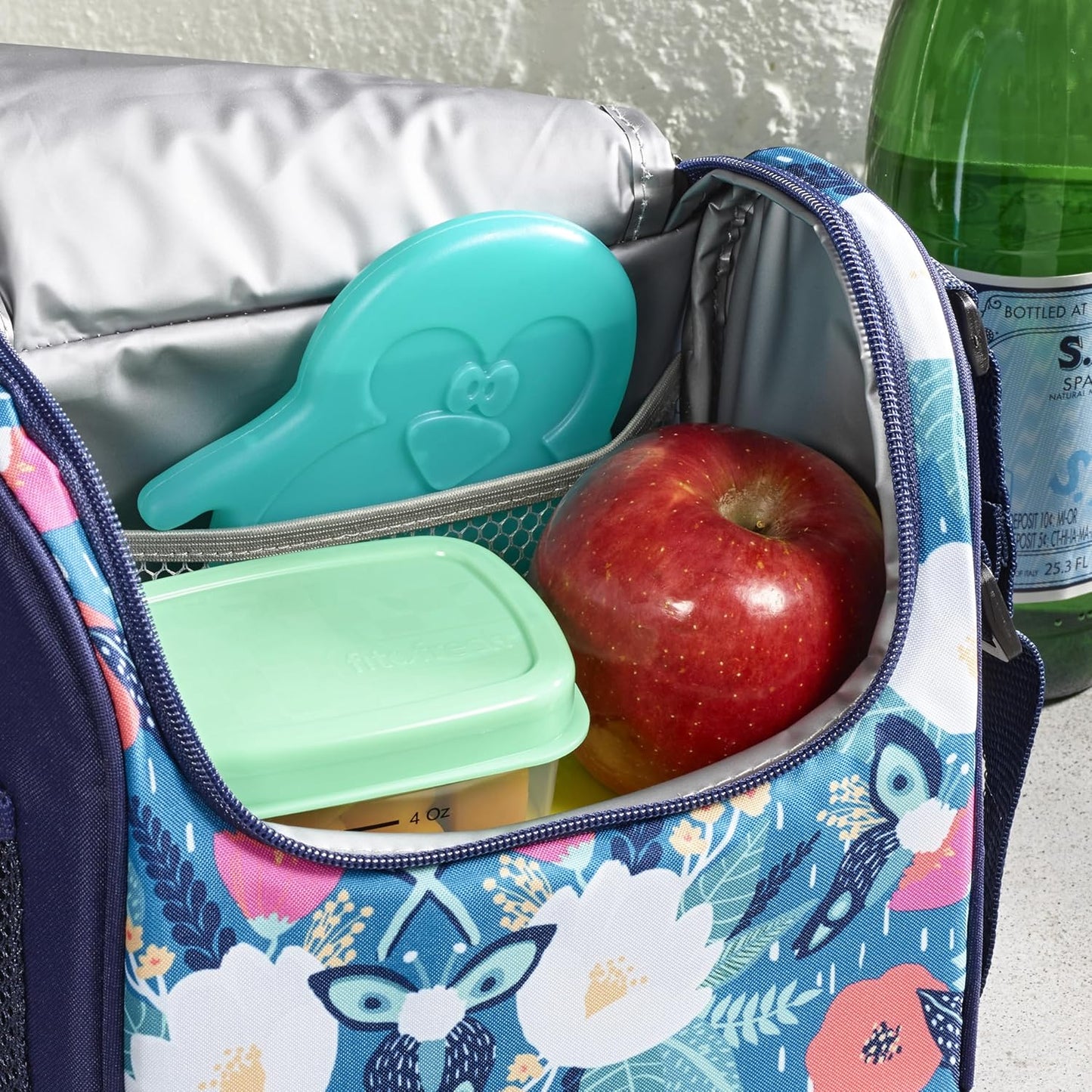 Cool Coolers Kids Lunch Box Ice Packs, Slim Ice Packs for Lunch Bags, Lunch Ice Packs ReusableMulticolored 4 Pack (Butterfly)