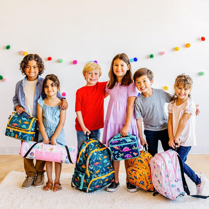 Wildkin Kids Insulated Lunch Box, Keeps Food Hot or Cold, BPA-Free with Mesh Pockets & Easy-Clean Lining – Ideal for School, Travel & Daycare – Holographic
