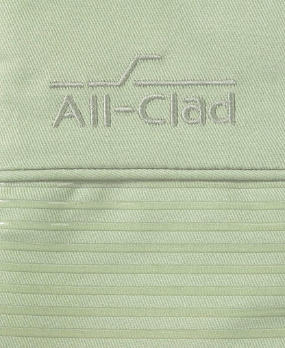 All-Clad Silicone Oven Mitts: Heat Resistant up to 500 Degrees - 100% Cotton & Silicone, 14"x7" Oven Mitt for Kitchen and Barbeque, Pewter