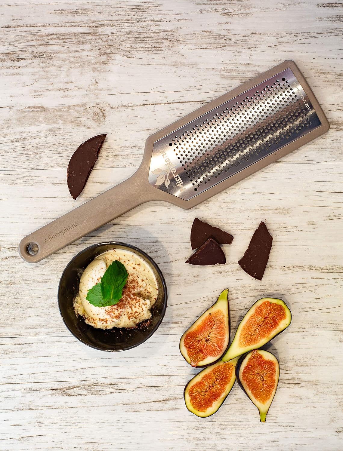 Microplane Ecograte Series Grater (Fine, Dover Grey)