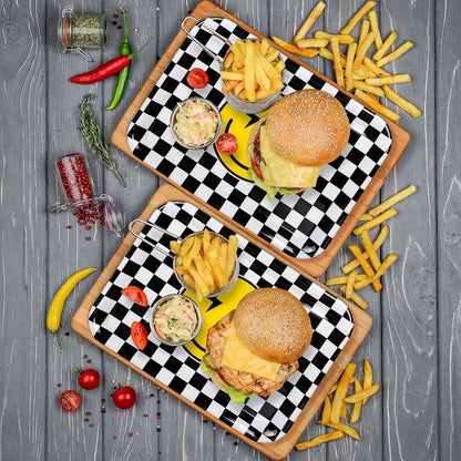 JarThenaAMCS 3Pcs Graduation Serving Trays 13 x 10 Inch Bachelor' s Hat Diploma Glitter Reusable Melamine Platter Congrats 2026 Grad Serving Dishes for Graduate Party Sharing Snacks Fruit Dessert