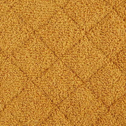 DII Basic Terry Collection 100% Cotton Quilted, Oven Mitt, Brown, 2 Piece