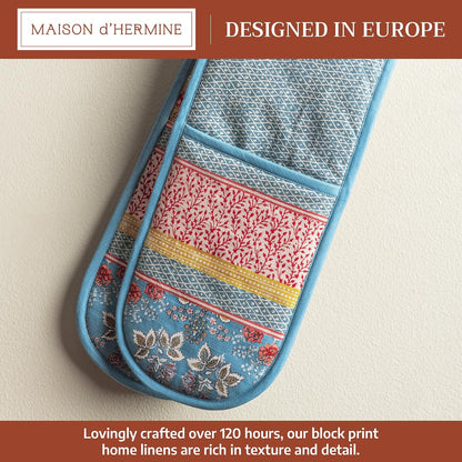 Maison d' Hermine Pot Holders 100% Cotton Potholders (8" x 8") - Colors A