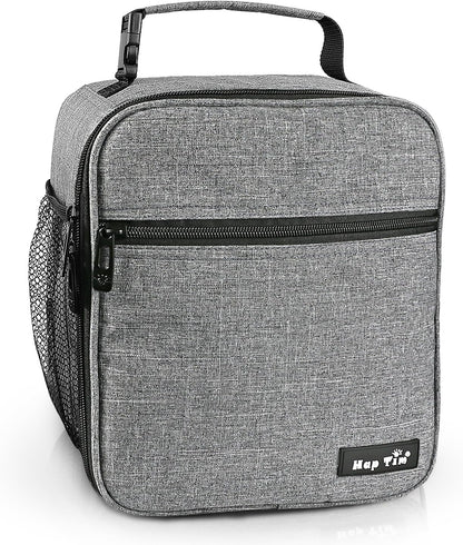 Hap Tim Kids Lunch Box for Girls Boys, Reusable Lunch Bag for Kids, Spacious Lunchbox, Insulated Lunchbag, Purple Unicorn(18654-PP)