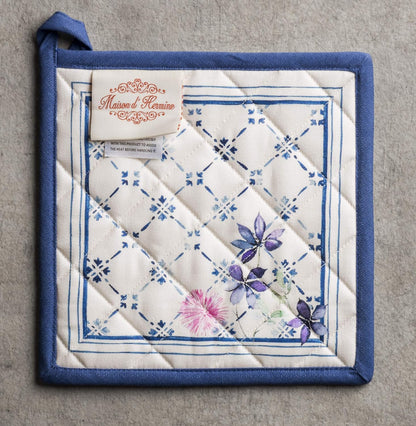Maison d' Hermine Pot Holders 100% Cotton Potholders (8" x 8") - Colors A
