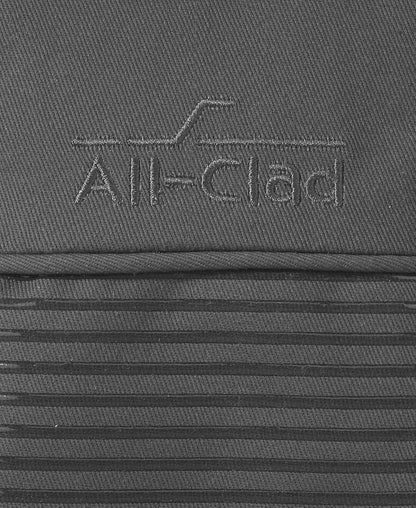 All-Clad Silicone Oven Mitts: Heat Resistant up to 500 Degrees - 100% Cotton & Silicone, 14"x7" Oven Mitt for Kitchen and Barbeque, Pewter