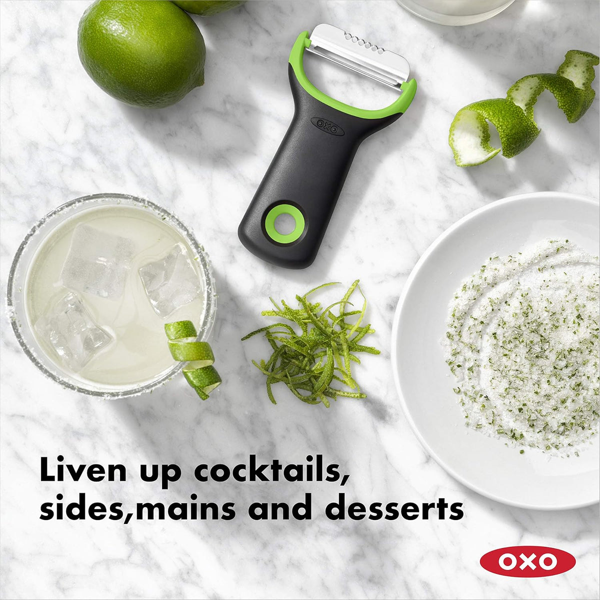 OXO 11244200 Good Grips Citrus Peeler, Black