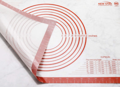 New Star Foodservice Silicone Pastry Mat, 16 x 26 Inch