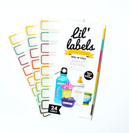 Removeable, Write-On Food Labels, Waterproof, Multipurpose, Freezer Safe, Self-Laminating Label, Dishwasher-Safe for Home Organization and Kitchen Labels (All-Purpose White), Made in The USA