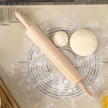 Restaurantware 12 in Wood Beech Asian Dowel Rolling Pin
