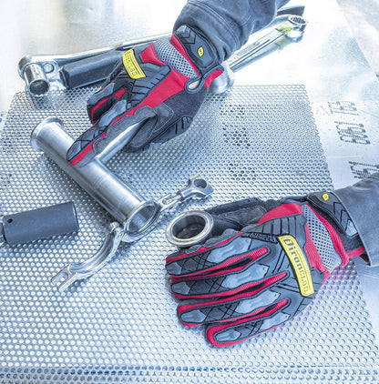 Ironclad Command Impact 360 Cut A5 Work Gloves; Touch Screen Gloves Conductive Palm & Fingers