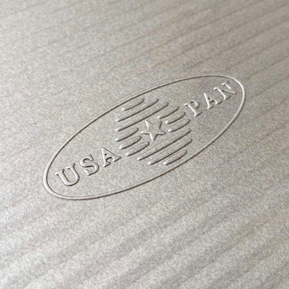 USA Pan Bakeware Aluminized Steel Commercial Pie Pan, Silver