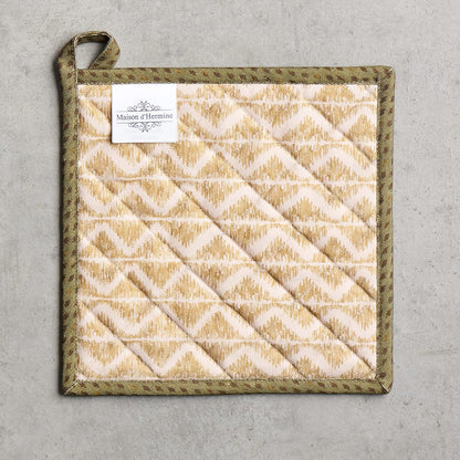 Maison d' Hermine Pot Holders 100% Cotton Potholders (8" x 8") - Colors A