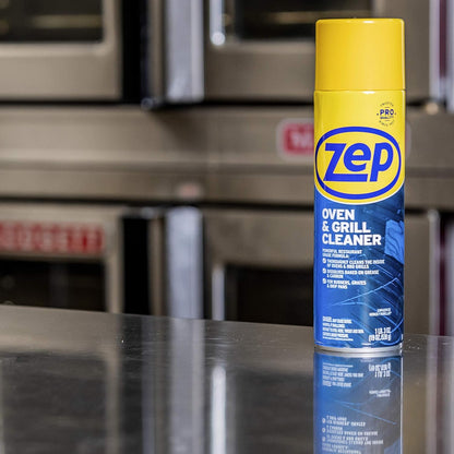 Zep Heavy-Duty Oven and Grill Cleaner - 19 oz (Case of 2) ZUOVGR19 - Dissolves Grease on Contact, on Burners, Grates and Drip Pans