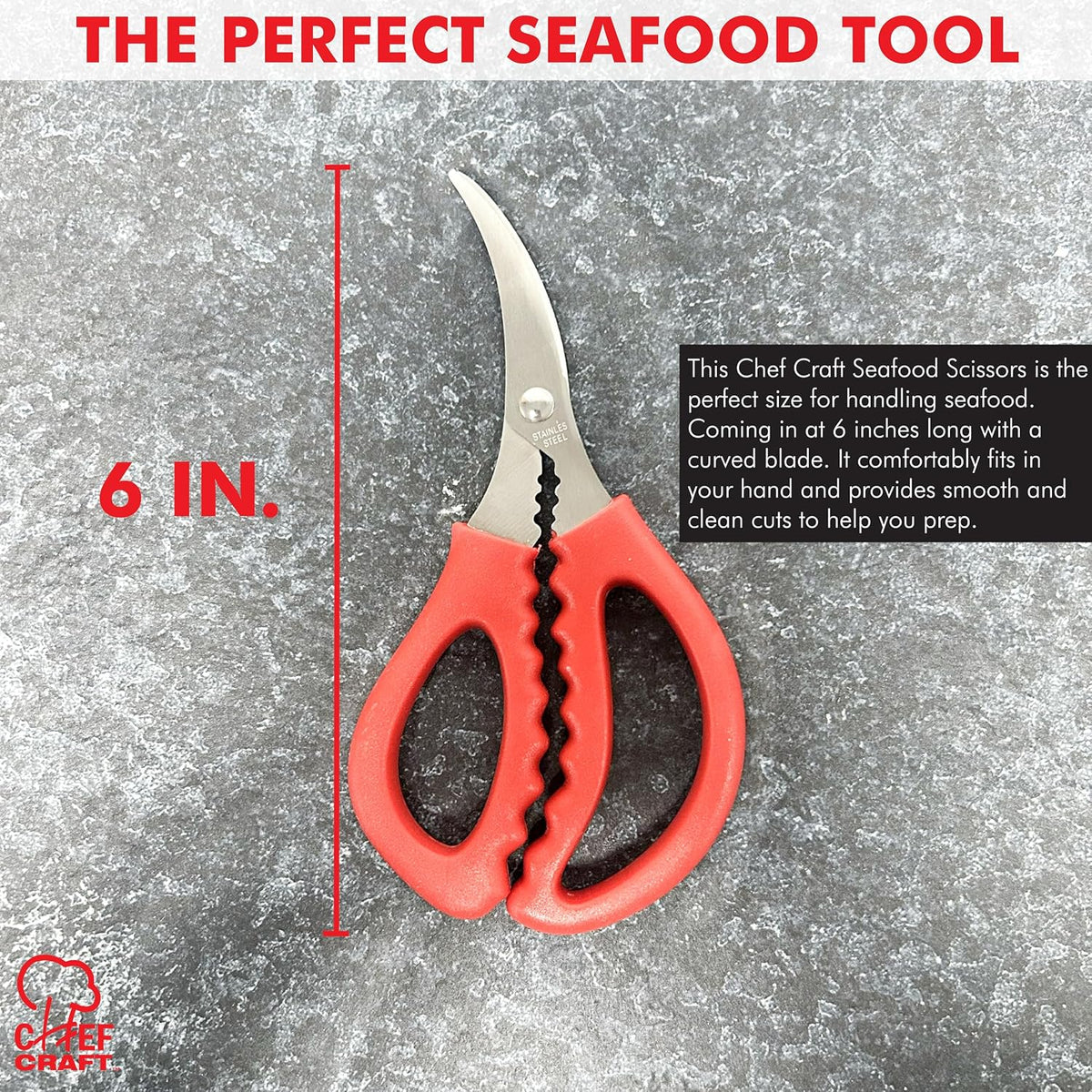 Chef Craft Seafood Scissors