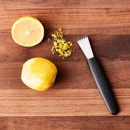 Mercer Culinary Citrus Zester - bulk packed,Black