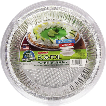 Cook-N-Carry Pie Pans w/ Lids, 2 ct