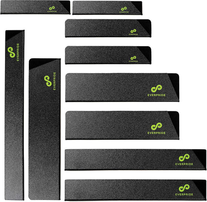 EVERPRIDE Chef Knife Sheath Set Universal Blade Edge Cover Guards for Chef’s and Kitchen Knives – Durable, BPA-Free, Felt Lined, Sturdy ABS Plastic – Knives Not Included